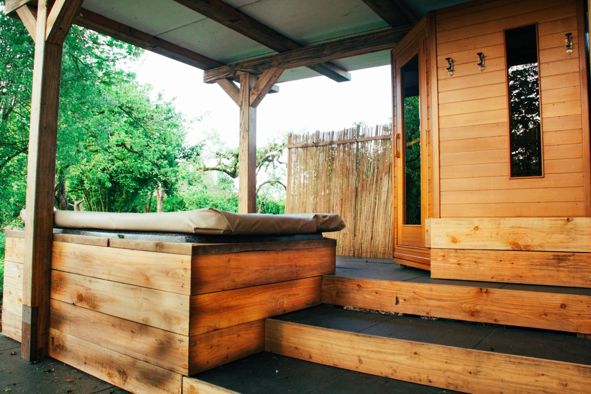 Boho Experience Wellness, Jacuzzi, Sauna, Bbq, Garden, Sleeps 10 Kockengen エクステリア 写真