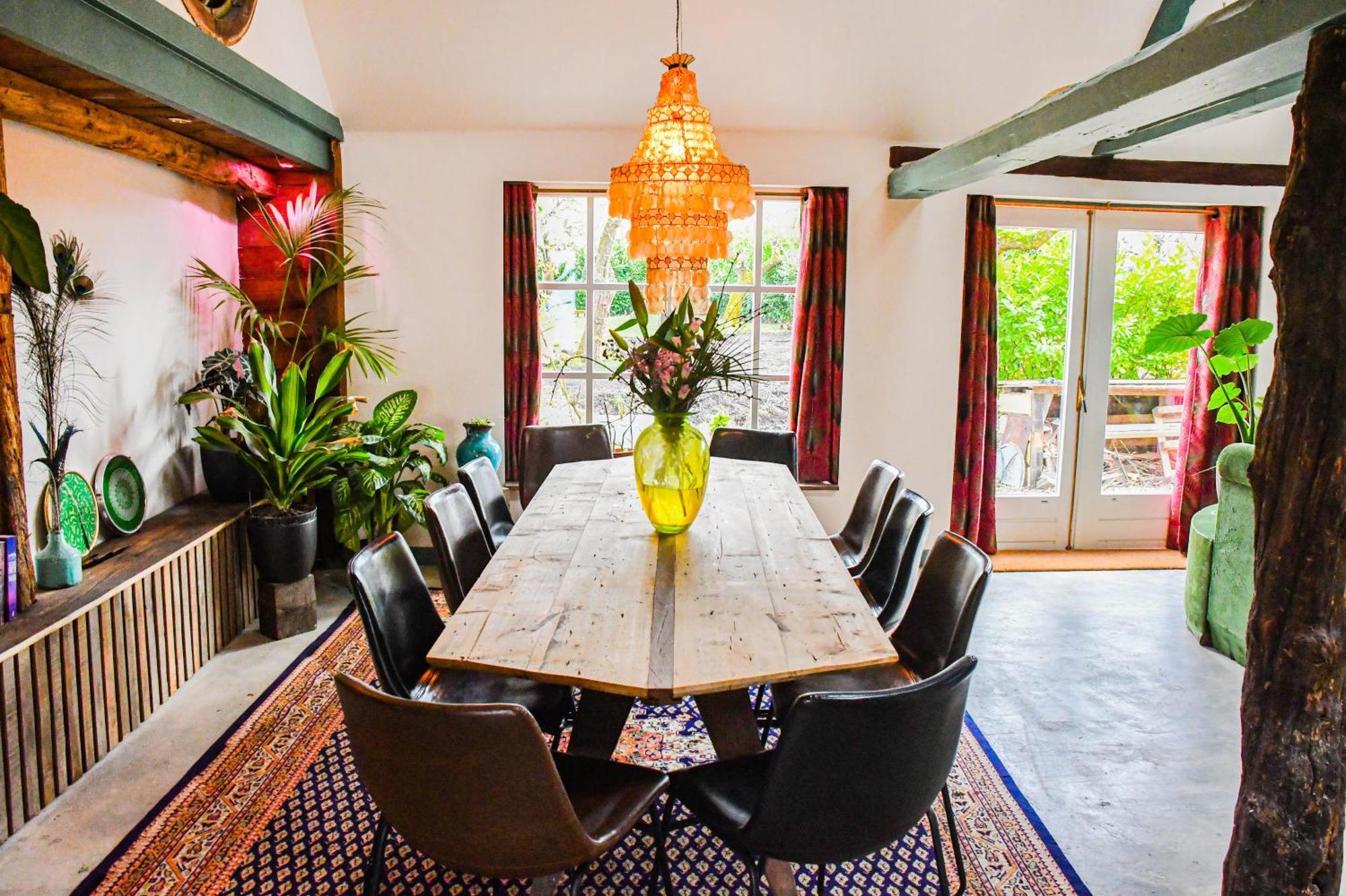 Boho Experience Wellness, Jacuzzi, Sauna, Bbq, Garden, Sleeps 10 Kockengen エクステリア 写真