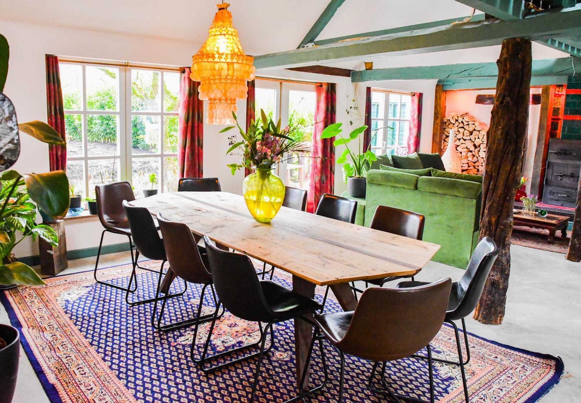 Boho Experience Wellness, Jacuzzi, Sauna, Bbq, Garden, Sleeps 10 Kockengen エクステリア 写真